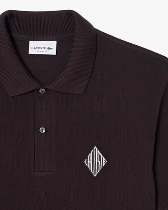 Polo classic fit Piqu&eacute; badge