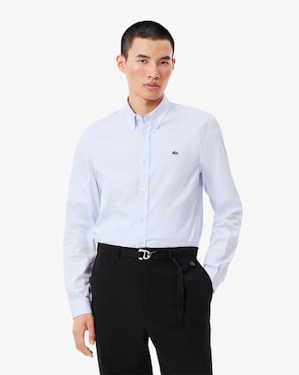 Chemise slim fit coton