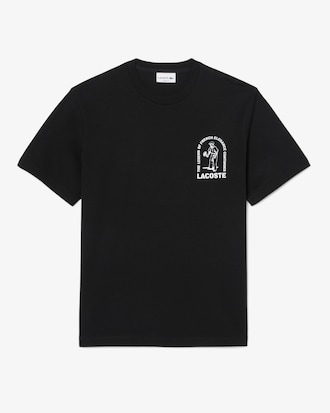 T-shirt coton &eacute;pais imprim&eacute;