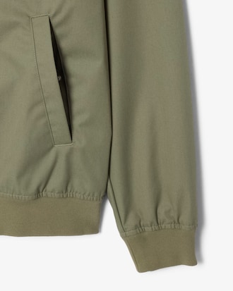 Veste Harrington twill d&eacute;perlant