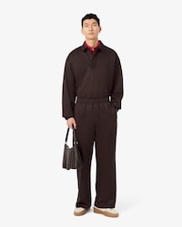 Pantalon de survêtement loose fit molleton