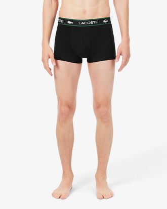 Lot de 3 boxers courts griff&eacute;s jersey stretch