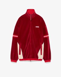 Veste de surv&ecirc;tement velours D&eacute;fil&eacute;