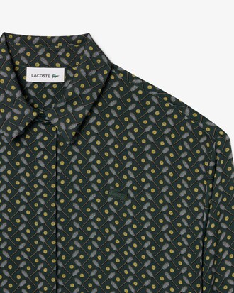 Chemise oversize fluide imprim&eacute;e