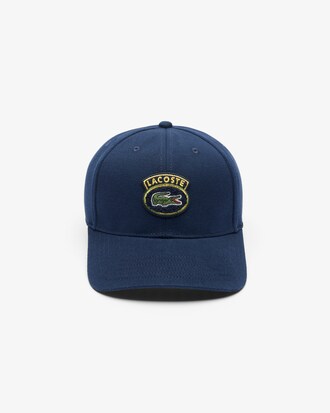 Casquette twill de coton brod&eacute;