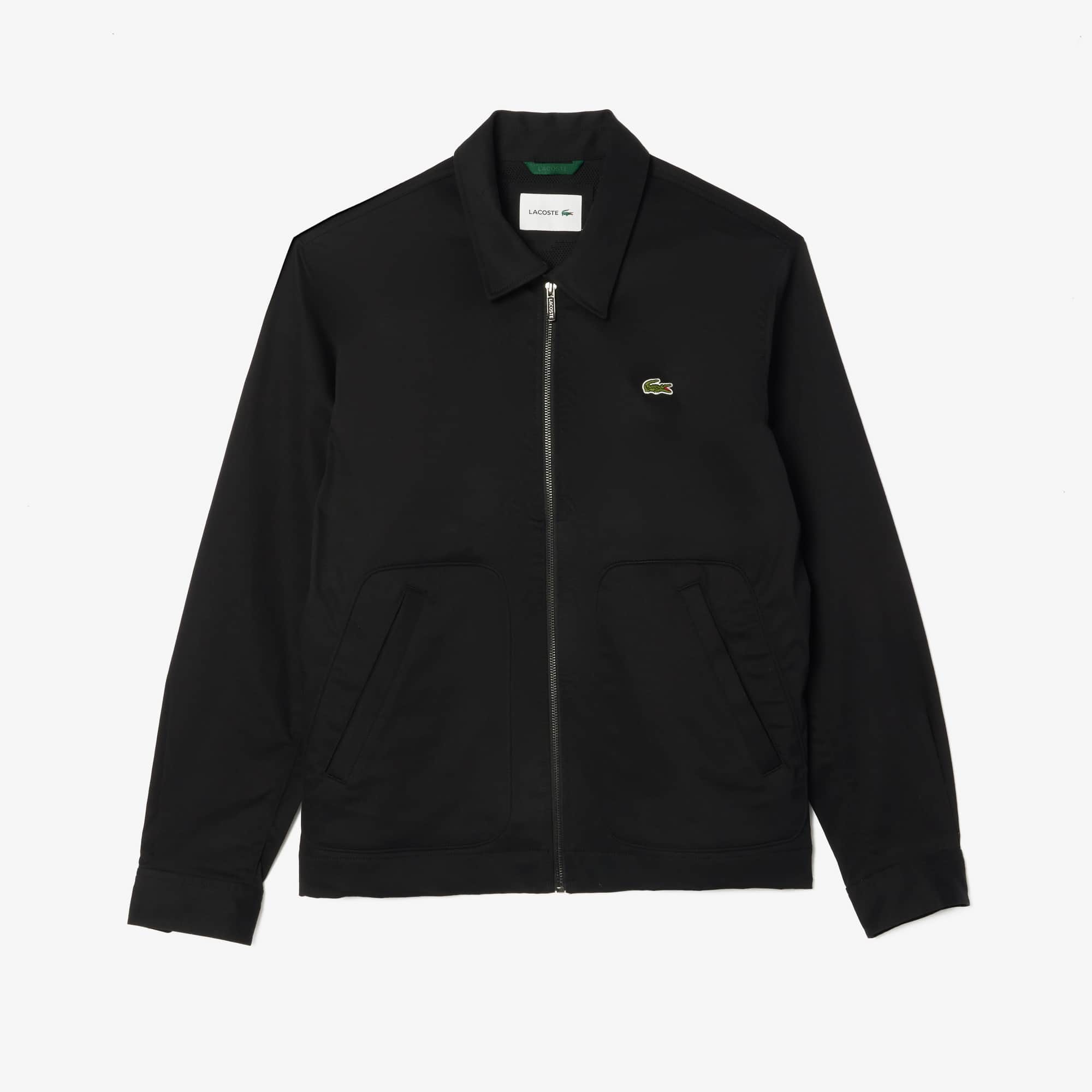 Veste lacoste top coton noir