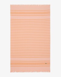 Fouta de bain &agrave; rayures