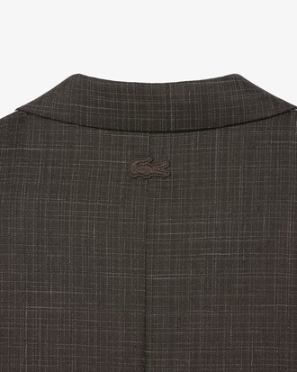 Blazer laine &eacute;paisse D&eacute;fil&eacute;