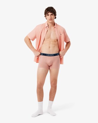 Lot de 3 boxers courts coton stretch