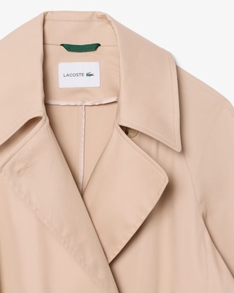 Trench-coat oversize d&eacute;perlant