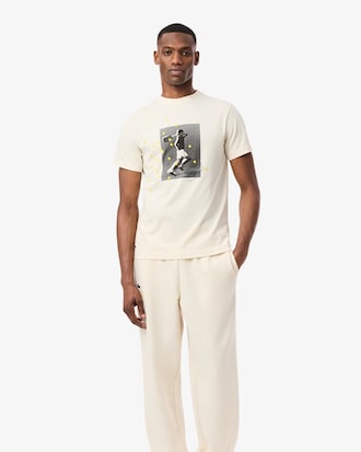 T-shirt graphique Lacoste Tennis x Novak Djokovic
