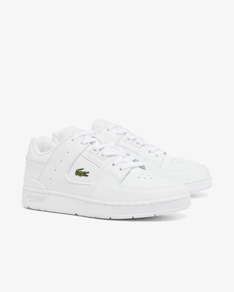 Sneakers Court Cage femme en cuir