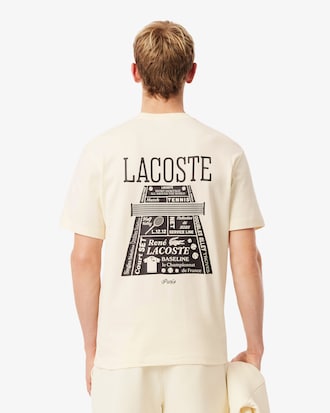 T-shirt coton &eacute;pais imprim&eacute;