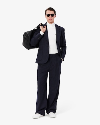 T-shirt manches longues col roulé