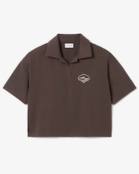 T-shirt d'int&eacute;rieur col polo molleton