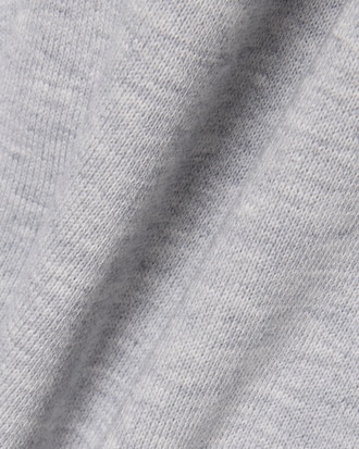 Sweatshirt zipp&eacute; molleton col montant