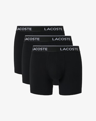 Lot de 3 boxers longs coton stretch