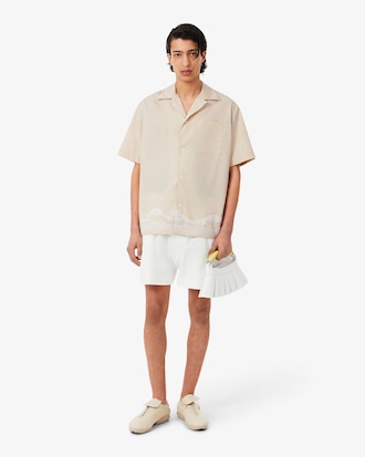 Chemise relaxed fit broderies D&eacute;fil&eacute;