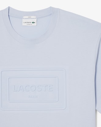 T-shirt coton &eacute;pais brod&eacute;