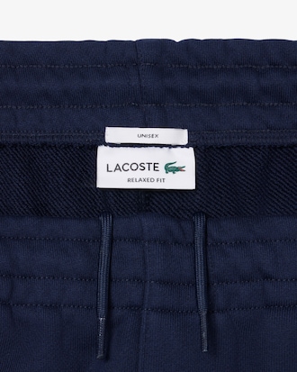 Short relaxed fit molleton