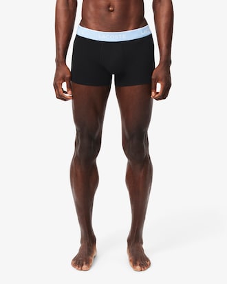 Lot de 3 boxers courts coton stretch