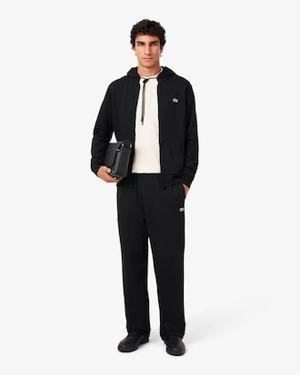 Pantalon de surv&ecirc;tement molleton relaxed fit