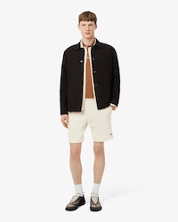 Short regular fit molleton