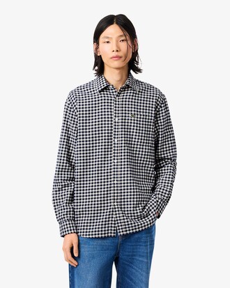 Chemise flanelle &agrave; carreaux regular fit