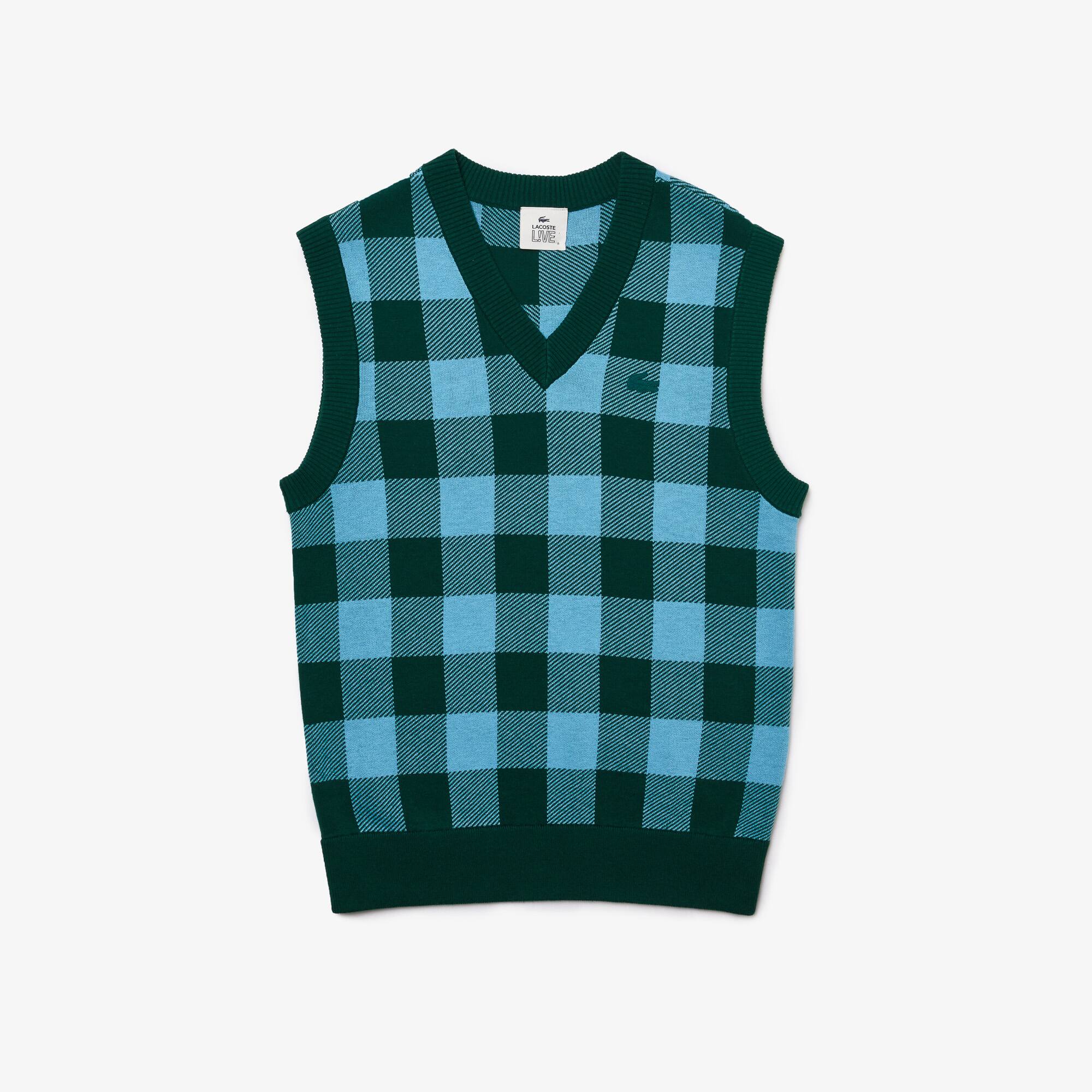 lacoste pull sans manche