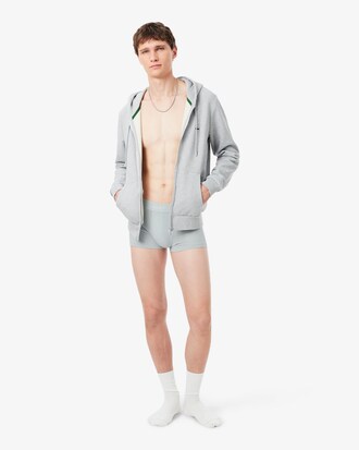 Lot de 3 boxers courts jersey stretch marquage