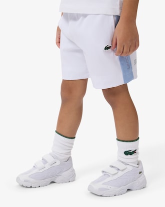 Short Sport taffetas diamant&eacute; color-block