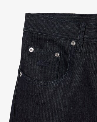Jean denim indigo oversize D&eacute;fil&eacute;