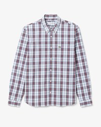 Chemise regular fit popeline &agrave; carreaux