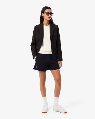 Pull relaxed fit col rond coton