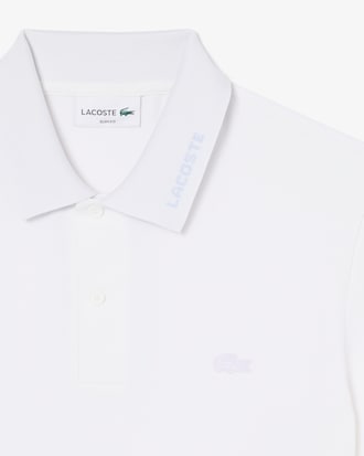 Polo Commuter slim fit Piqu&eacute; marquage jacquard