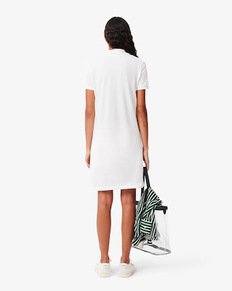 Robe polo en Petit Piqu&eacute; souple