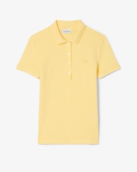 Polo L.12.D slim fit en mini piqu&eacute; stretch