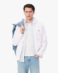 Sweatshirt à capuche zippé molleton