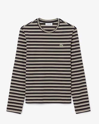 T-shirt manches longues jersey ray&eacute;