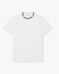 T-shirt en Piqué marquage jacquard