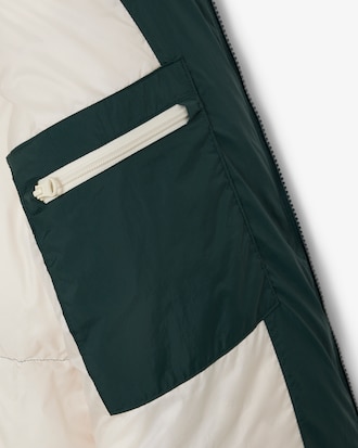 Doudoune longue oversize duvet