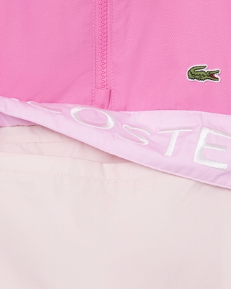 Coupe-vent &agrave; capuche mixte taffetas diamant&eacute;