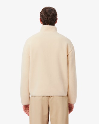 Veste sherpa col montant