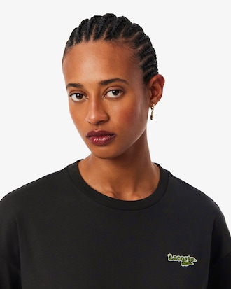 T-shirt d&eacute;contract&eacute; en jersey coton