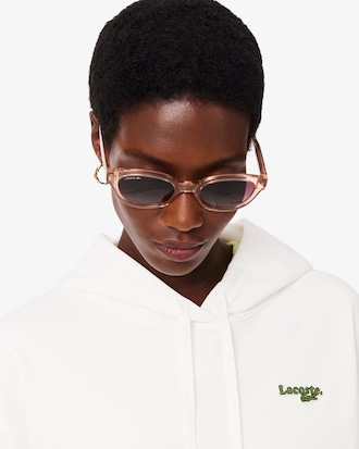 Sweatshirt oversize &agrave; capuche sigl&eacute;