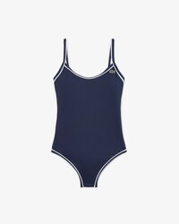Maillot de bain une pi&egrave;ce avec liser&eacute;s