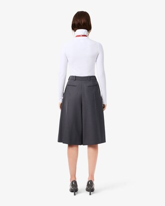 Bermuda tailleur wide fit D&eacute;fil&eacute;