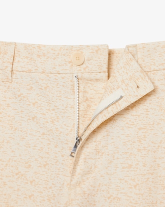 Bermuda cargo straight fit imprim&eacute;