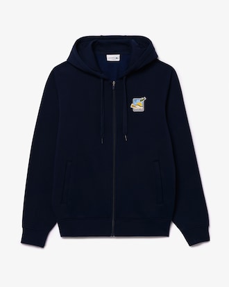 Sweatshirt zippé à capuche Lacoste x Club Med