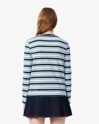 T-shirt manches longues jersey ray&eacute;